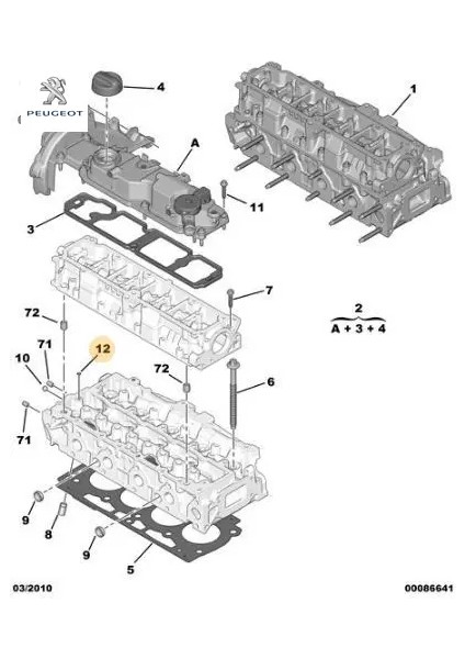 Oring Lastik 206-307-BIPPER Dv4 Peugeot 0236.76 1682801580