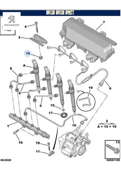 Enjektör Çatal Contasi Boxer Iii 2.2 Puma