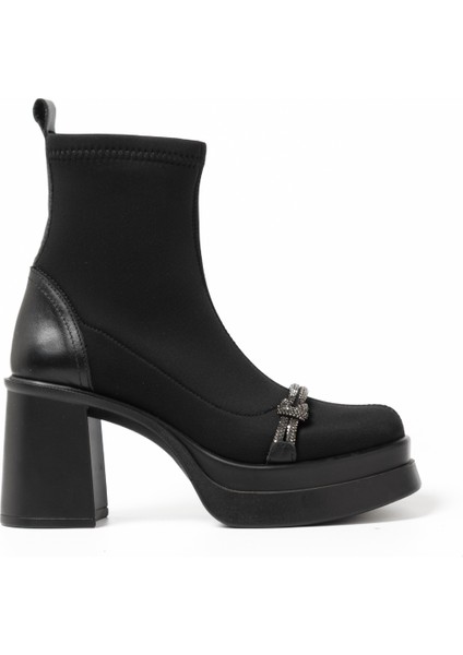 Kadın Bot GTN-20596 John May Siyah Strec
