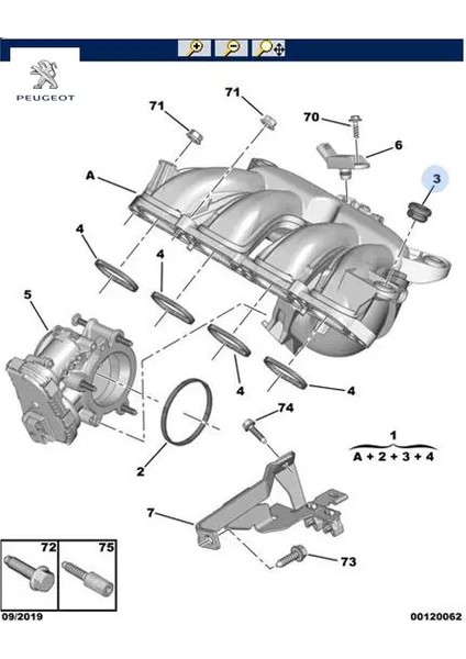 Conta Peugeot 0348.S8