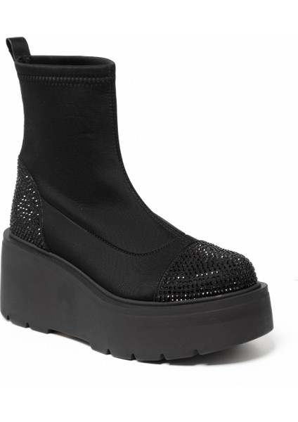 Kadın Bot GTN-222549 John May Siyah Taş fiyatları