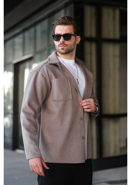 Camel Cepli Basic Erkek Polar Gömlek E6764 modelleri