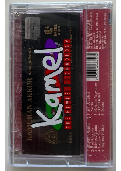 Kamuran Akkor Nasıl Gidersin Kaset (Jelatininde Sıfır Orijnal Dönem Baskı Kaset) fiyatları