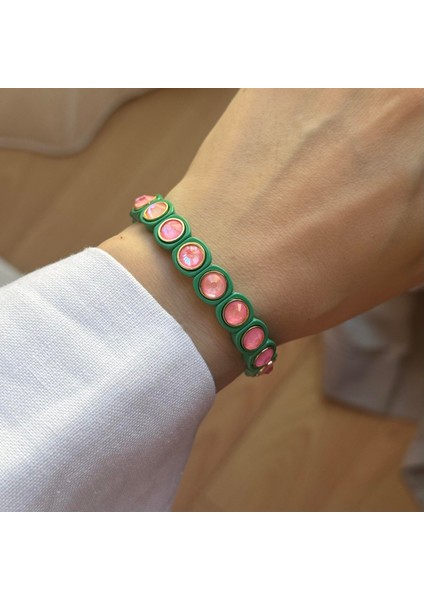 Seramik Kristal Taş Lastik Bileklik fiyatları