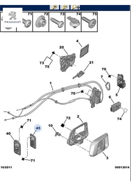 Işik Bitonu Peugeot 6366.A6