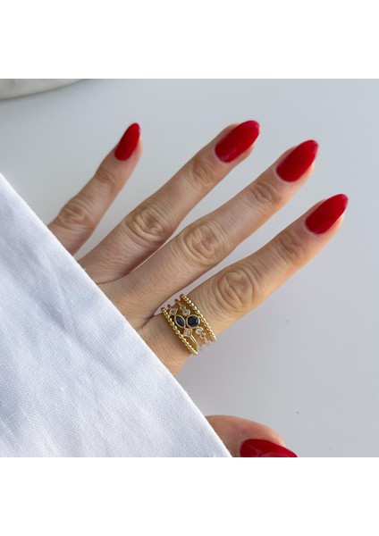 Çelik Taşlı Yüzük fiyatları