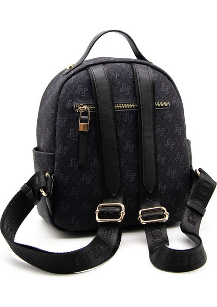 Kadın 1130-45473 Sılver Polo Sırt Çantası M178 Siyah-Mat Siyah fırsatları