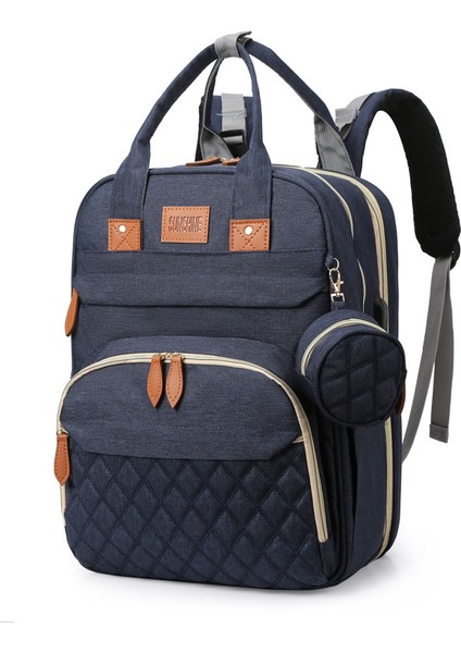 Çok Fonksiyonlu Taşınabilir Katlanabilir Premium Duygu Anne ve Bebek Dışarı Hafif Sırt Çantası (Yurt Dışından)