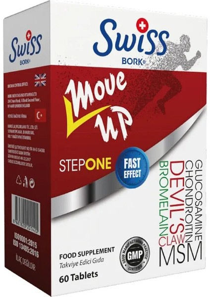Swiss Bork Move Up Step One Glucosam – • Glukozamin • 60 Tb
