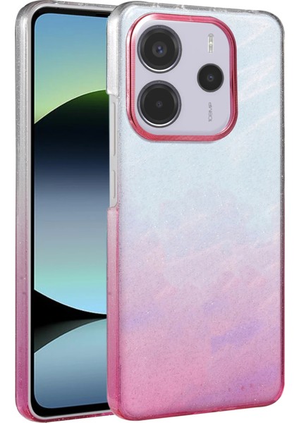 Xiaomi Redmi Note 14 4g Glossy Kapak - Pembe Mrayd