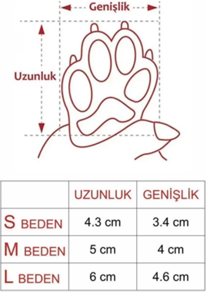 Kedi ve Köpek Pati Ayakkabısı – Silikon Kaymaz Tabanlı, Cırt Cırtlı, Çok Renkli & Farklı Beden Seçenekleri (Stoktan Gönderim) fırsatları