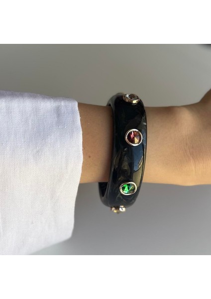 Kemik Renkli Taşlı Bileklik fiyatları