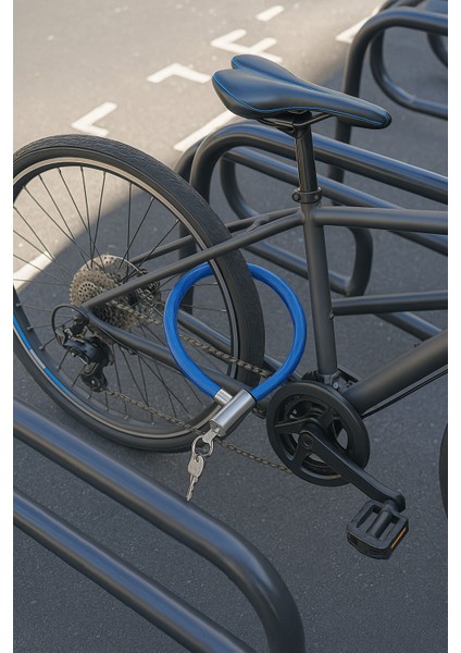 Bisiklet Kilidi & Bebek Arabası Kilidi & Scooter Kilidi 80 cm Uzunluk Çelik Halat fiyatları