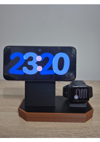 Magsafe Uyumlu Telefon ve Akıllı Saat Şarj Standı – Çoklu Şarj Istasyonu