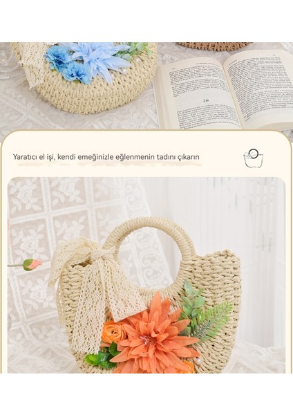 Saman Çanta Simülatörü Çiçek El Çantası (Yurt Dışından) indirimleri