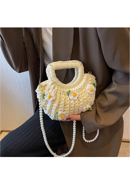 Gardenya Çiçek Kabukları El Dokuma Çanta (Yurt Dışından) fiyatları