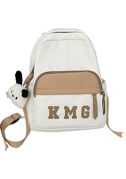 Basit Düz Renk Öğrenci Eğlence Okul Çantası (Yurt Dışından)