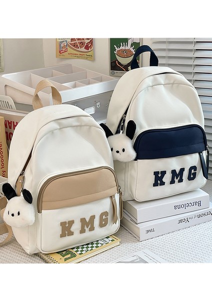 Basit Düz Renk Öğrenci Eğlence Okul Çantası (Yurt Dışından) indirimleri