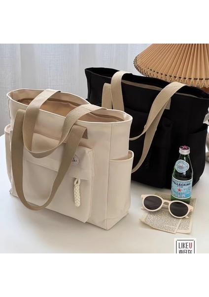 Naylon Tote Rahat Öğrenci Tek Omuz Çantası (Yurt Dışından) fiyatları