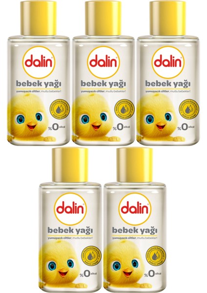 Bebek Yağı 50ML Klasik Mini (5 Li Set)