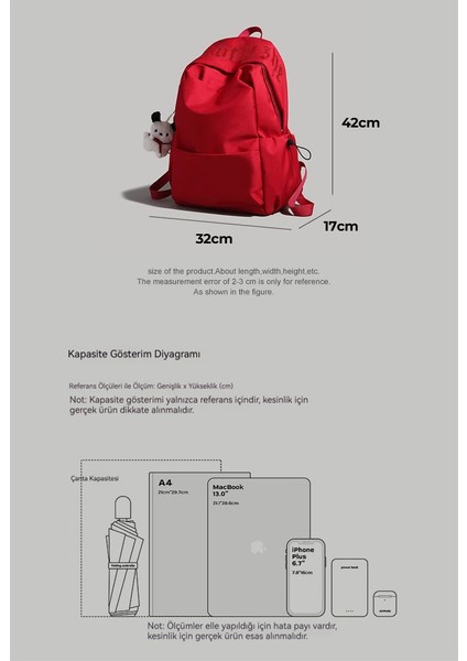 Öğrenci Omuz Gezisi Sırt Çantası (Yurt Dışından) fırsatları