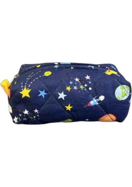 El Yapımı Pamuk Kumaş Kalemlik / 10CM x 18 cm