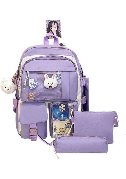 Öğrenci Sevimli Büyük Kapasiteli Sırt Çantası (Yurt Dışından)