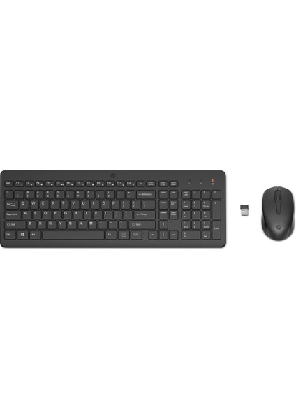 330 Kablosuz Klavye Mouse Seti Q Ingilizce 2V9E6AA