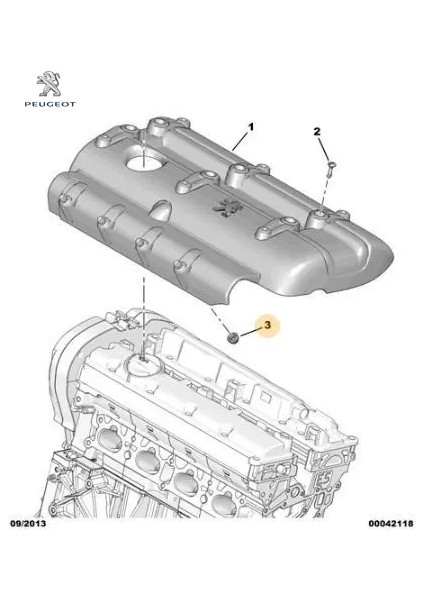 Üst Kapak Plastiği Peugeot 0250.72