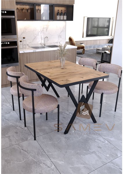 Tedy Masa Sandalye 70X110 Masa