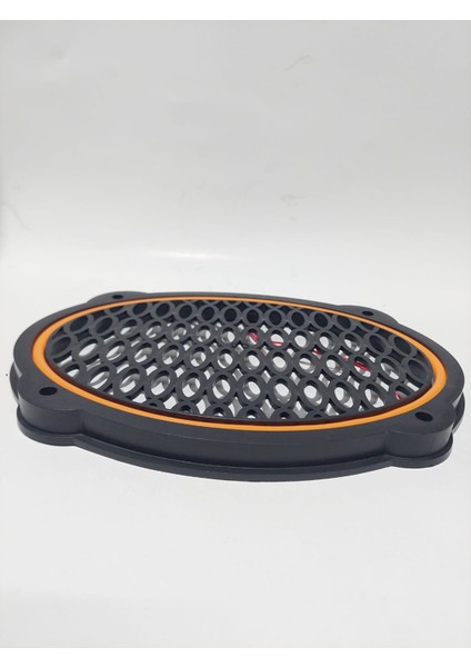 Turuncu-Oval Neon LED Hoparlör Kapağı fiyatları