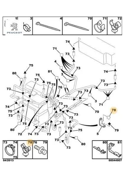 Agraf Peugeot 6995.CX