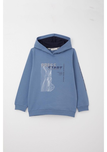 Erkek Çocuk Eşofman Takım Oyun Temalı Önden Cepli 5-10 Yaş, Indigo indirimleri