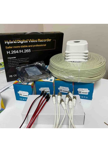 4 Kameralı Güvenlik Sistemi fiyatları