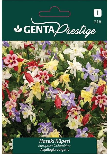 Prestige Haseki Küpesi Tohumu – Renkli Columbine (Aquilegia Vulgaris), Çok Yıllık Süs Bitkisi