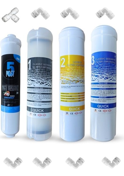 Kapalı Kasa Su Arıtma Cihazı 4lü Filtre Seti fiyatları