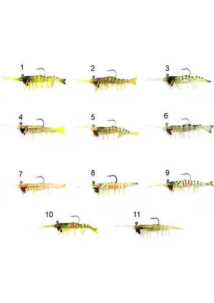 Karides 3049 Magıc Shrımp 76MM 5.5gr COLOR04