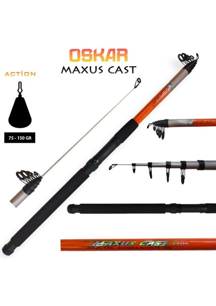 Maxus Kamış 3.50MT 75-150GR