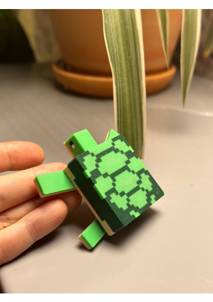 Minecraft Turtle Kaplumbağa Karetta Karetta Hareketli Eklemli Figür fiyatları