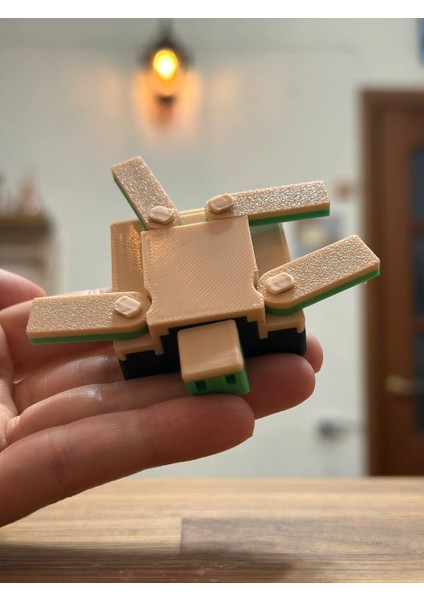 Minecraft Turtle Kaplumbağa Karetta Karetta Hareketli Eklemli Figür fırsatları