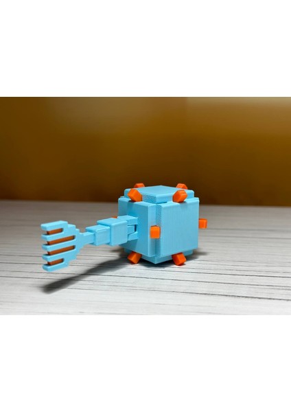 Minecraft Guardian Gardiyan Hareketli Eklemli Figür fırsatları