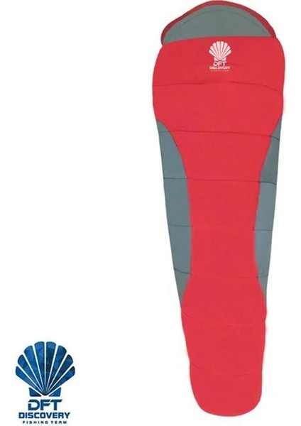 Trç Dft Mumya 220X80X55CM Kırmızı -14,3° Uyku Tulumu