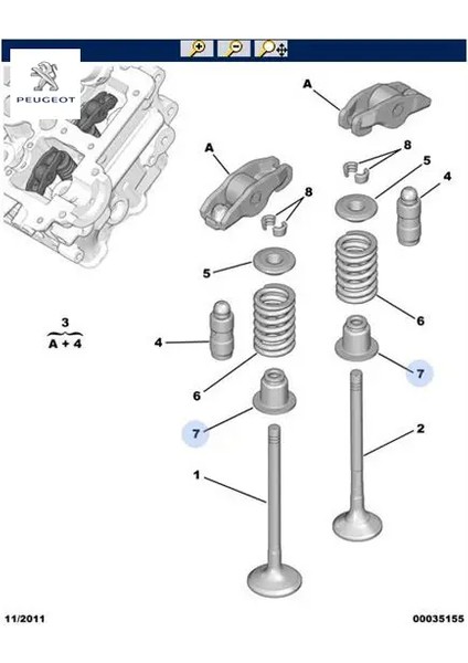 Subap Lastiği Peugeot 0956.53
