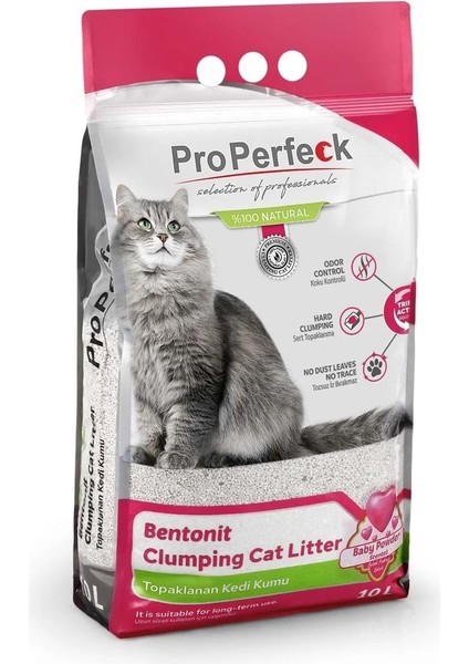 Gnd Pro Perfeck Bebek Pudra Ince Taneli Kedi Kumu 10 Lt