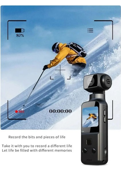 K1 4K Mini Wifi Aksiyon Kamerası Taşınabilir Video Kaydedici Yüksek Çözünürlük Pocket Camera indirimleri