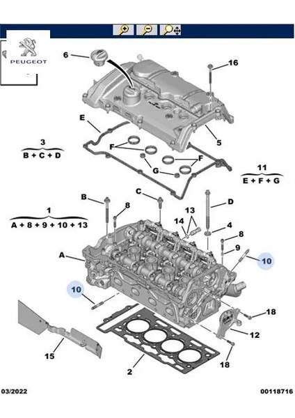 Egsoz Saplamasi Peugeot 0212.15