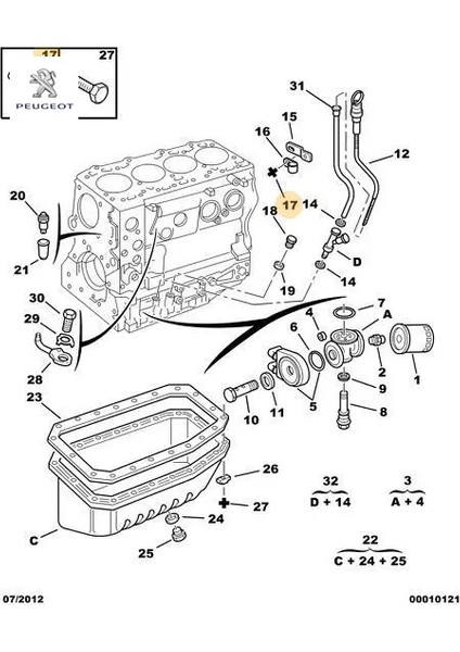 Su Kollektörü Peugeot 1336.R2