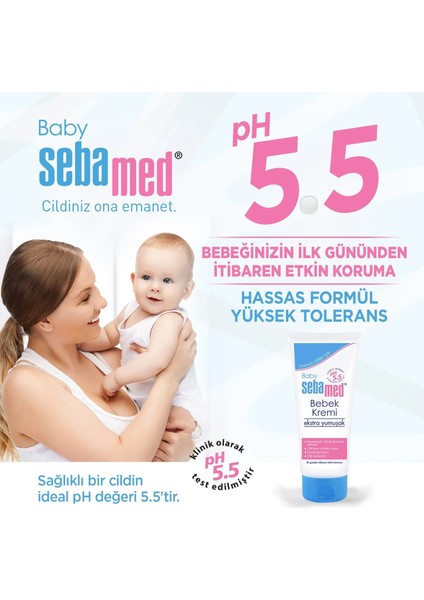 Bebek Kremi 200ML (Ekstra Yumuşak) (4 Lü Set) indirimleri