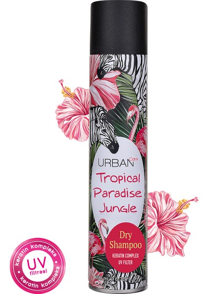 Tropik Meyve ve Çiçek Kokulu Hacimlendirici Kuru Şampuan Seti 2X200ML- Vegan - Uv Korumalı modelleri