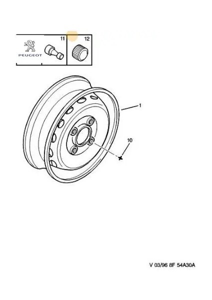 Supap Kapaği 407 Boxer Peugeot 5404.02